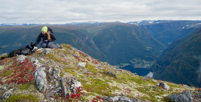 trekking and hiking in norway