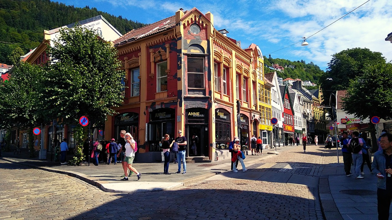 Bergen city centre