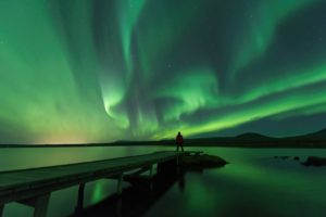 Chasing northern lights in Tromso, Norway
