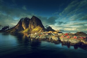Lofoten Islands Fishing Village