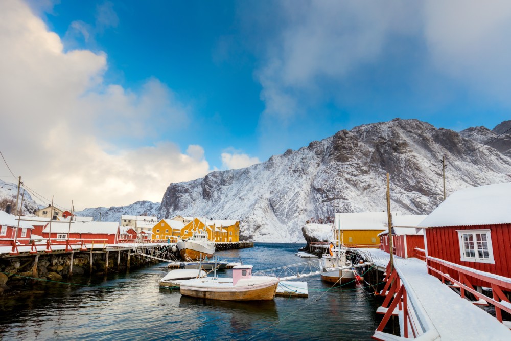beautiful villages in norway to visit: Nusfjord