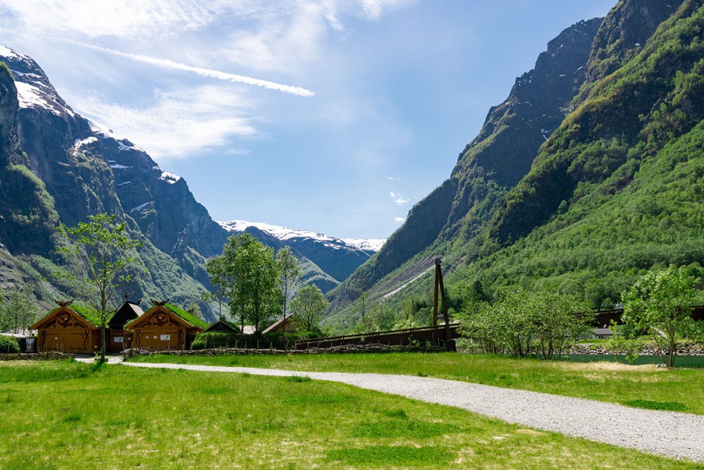 Viking Village in Norway. Top attractions in Flam and Gudvangen