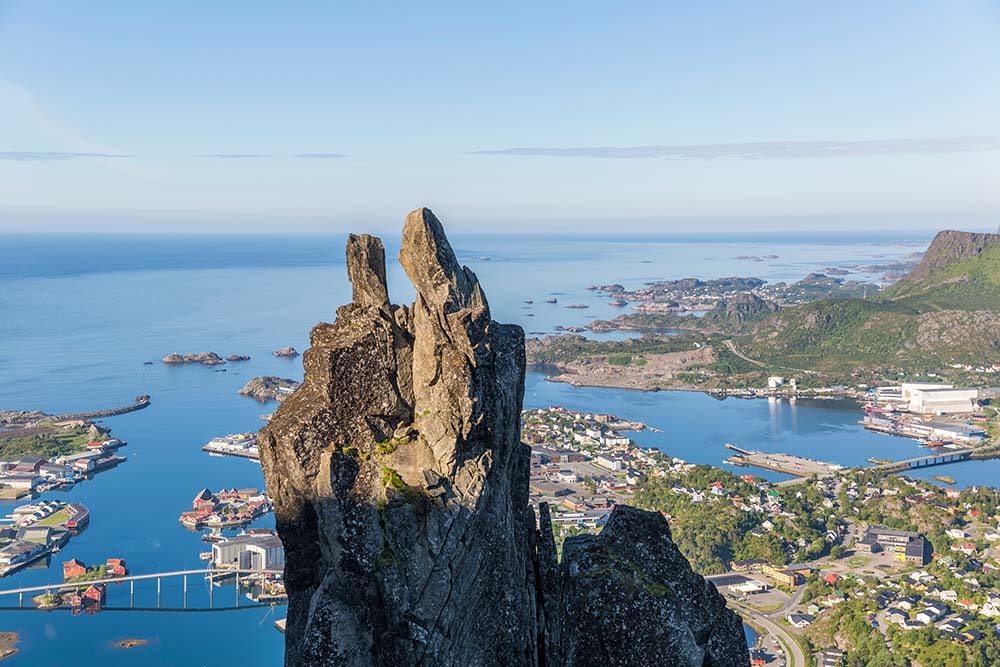 climbing in lofoten islands: best places for rock climbing