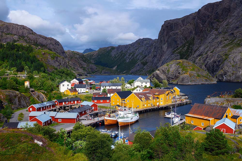 The best things to do in Lofoten in summer: visit Nusfjord