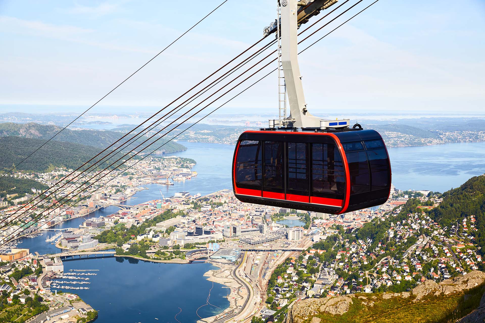 what to see in Bergen: Mount Ulriken