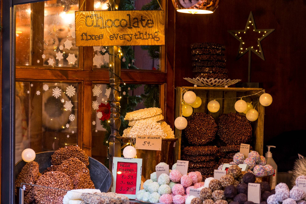 Christmas markets in Norway.