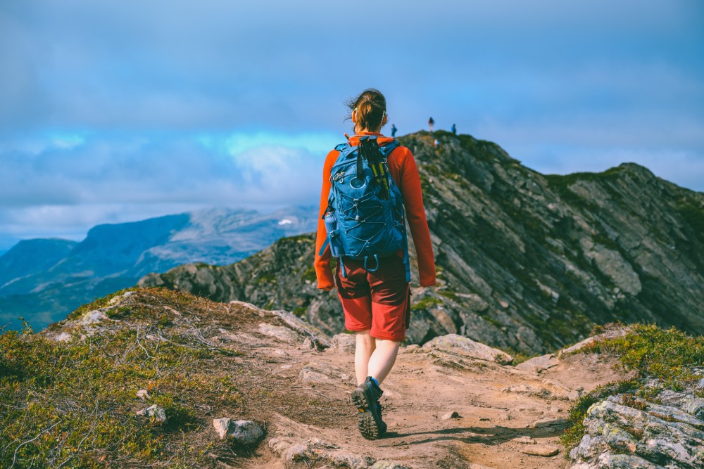 hiking in norway
