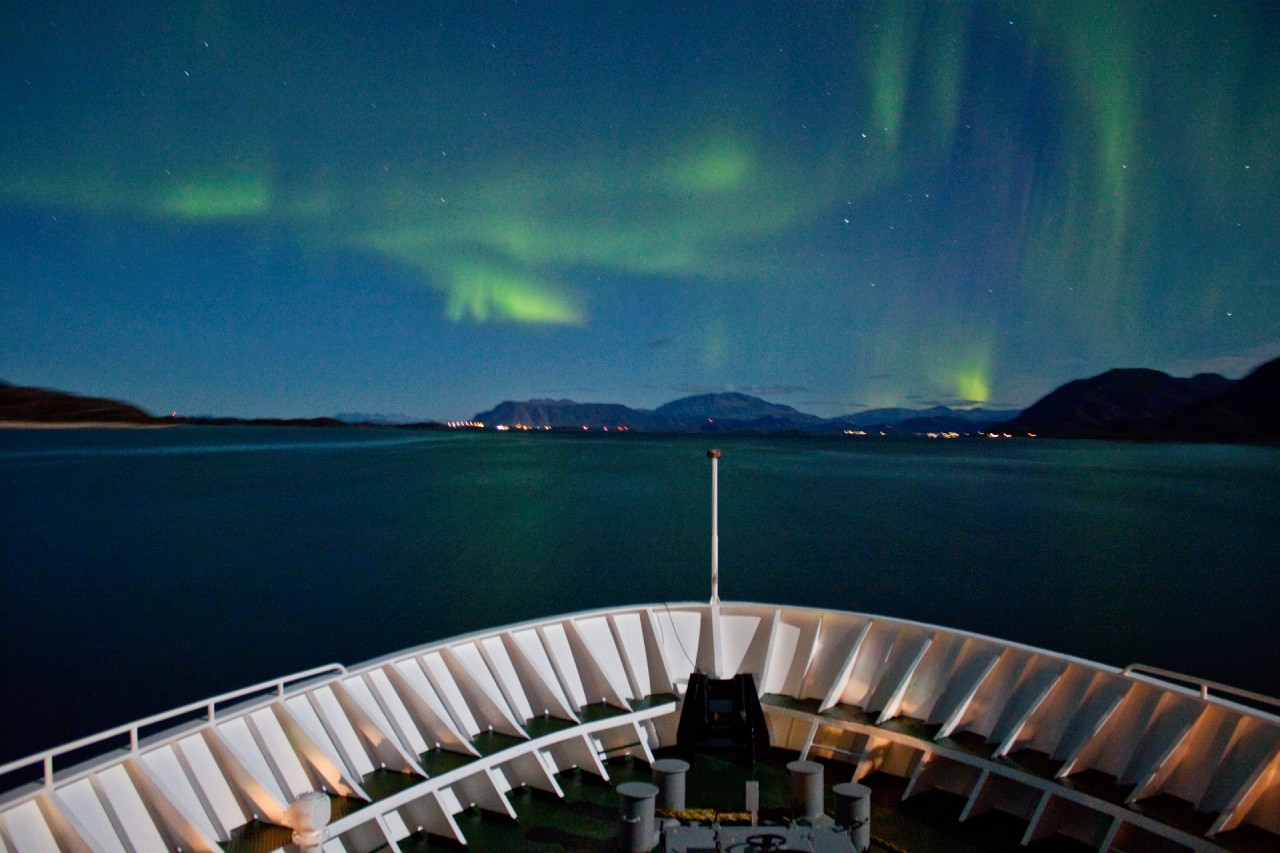 Northern Lights Sailing Cruise in Winter with Kids