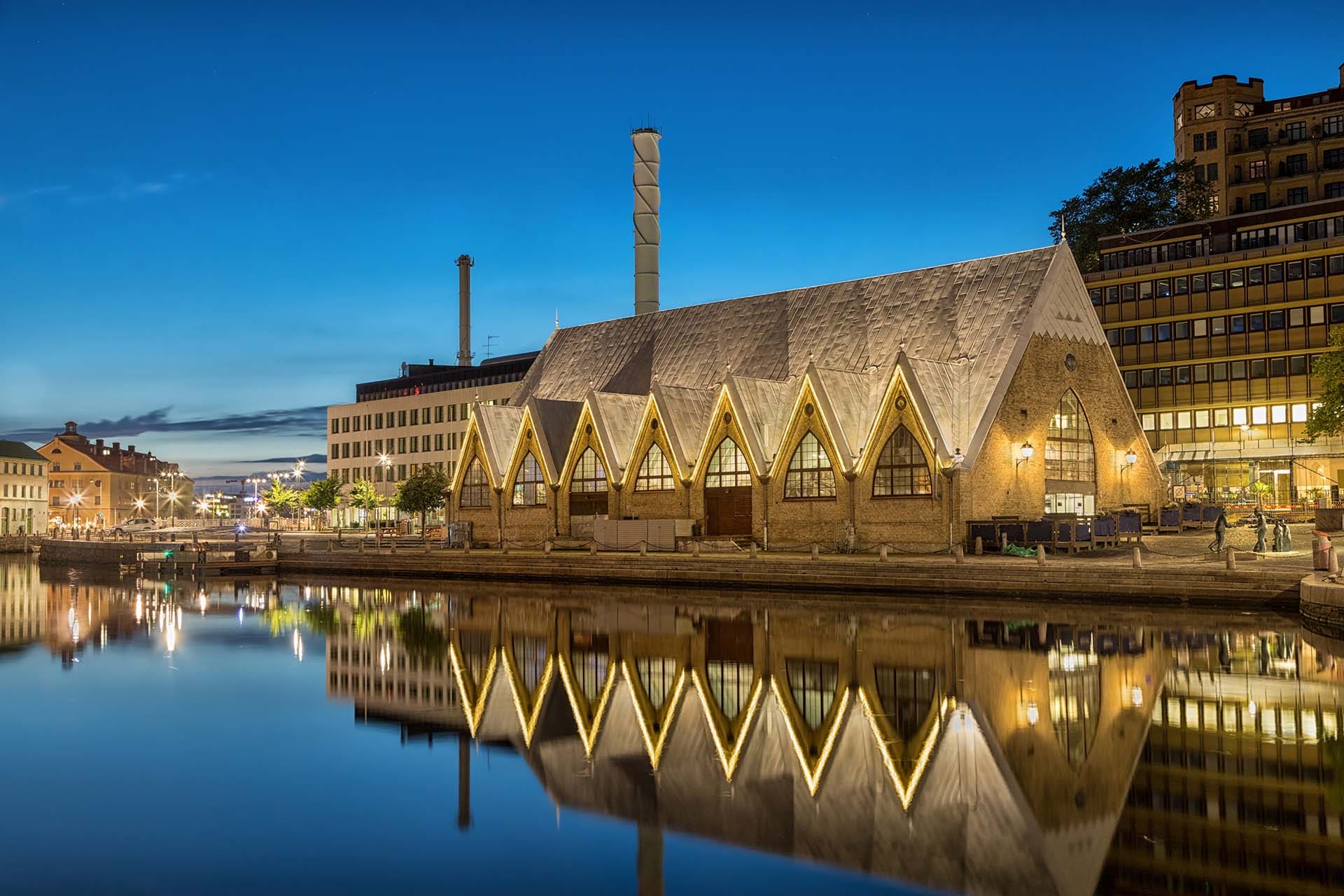 best places to visit in gothenburg: fish church