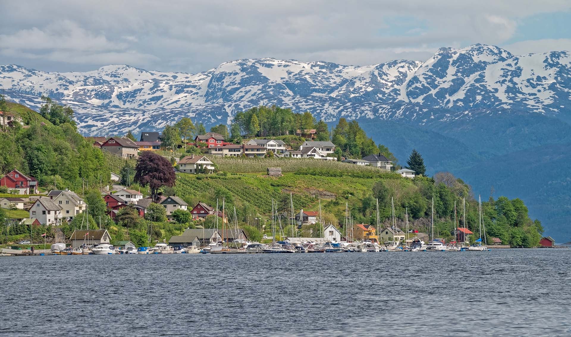 Best fjord village in the Hardangerfjord area