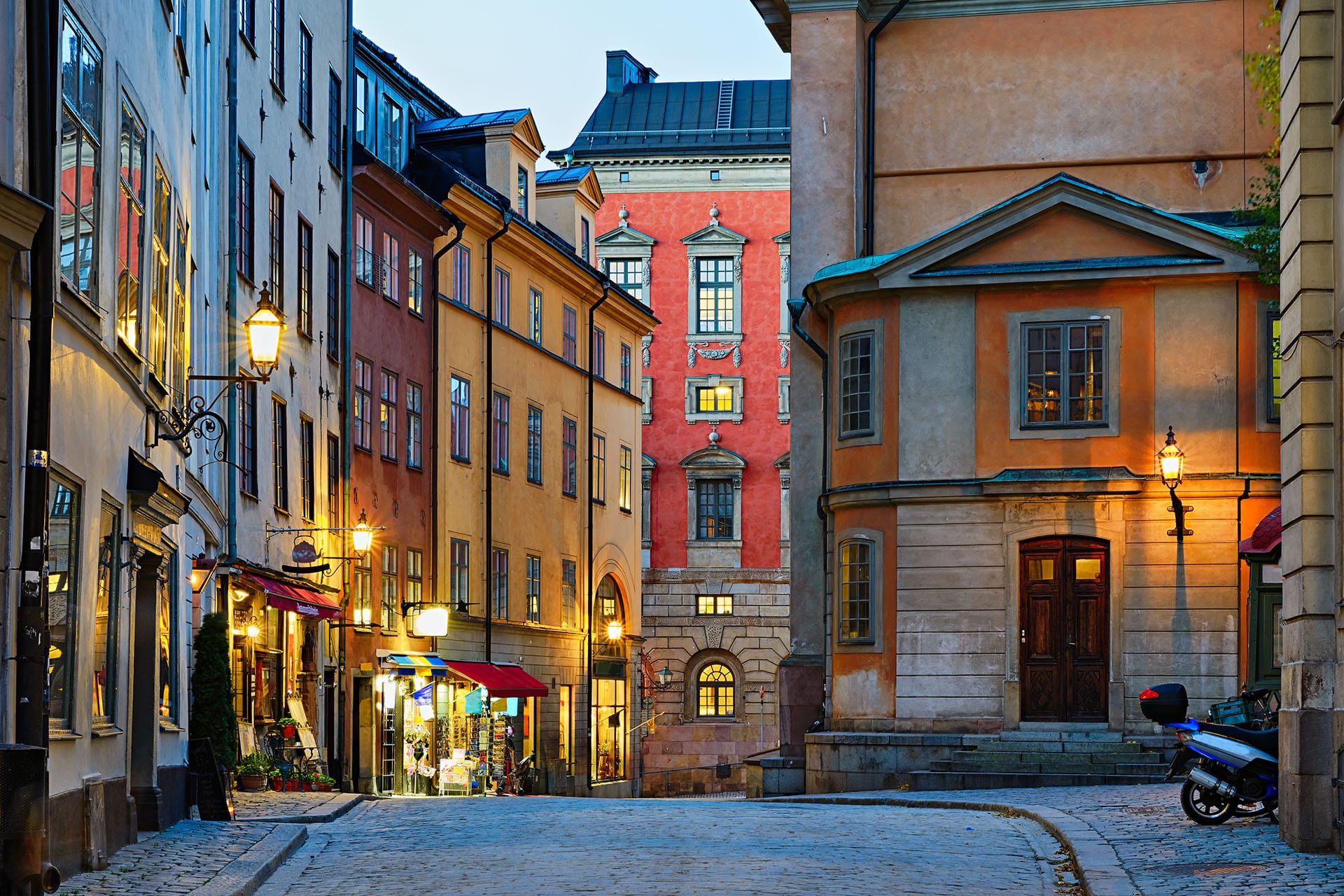 Gamla Stan, the old town of Stockholm