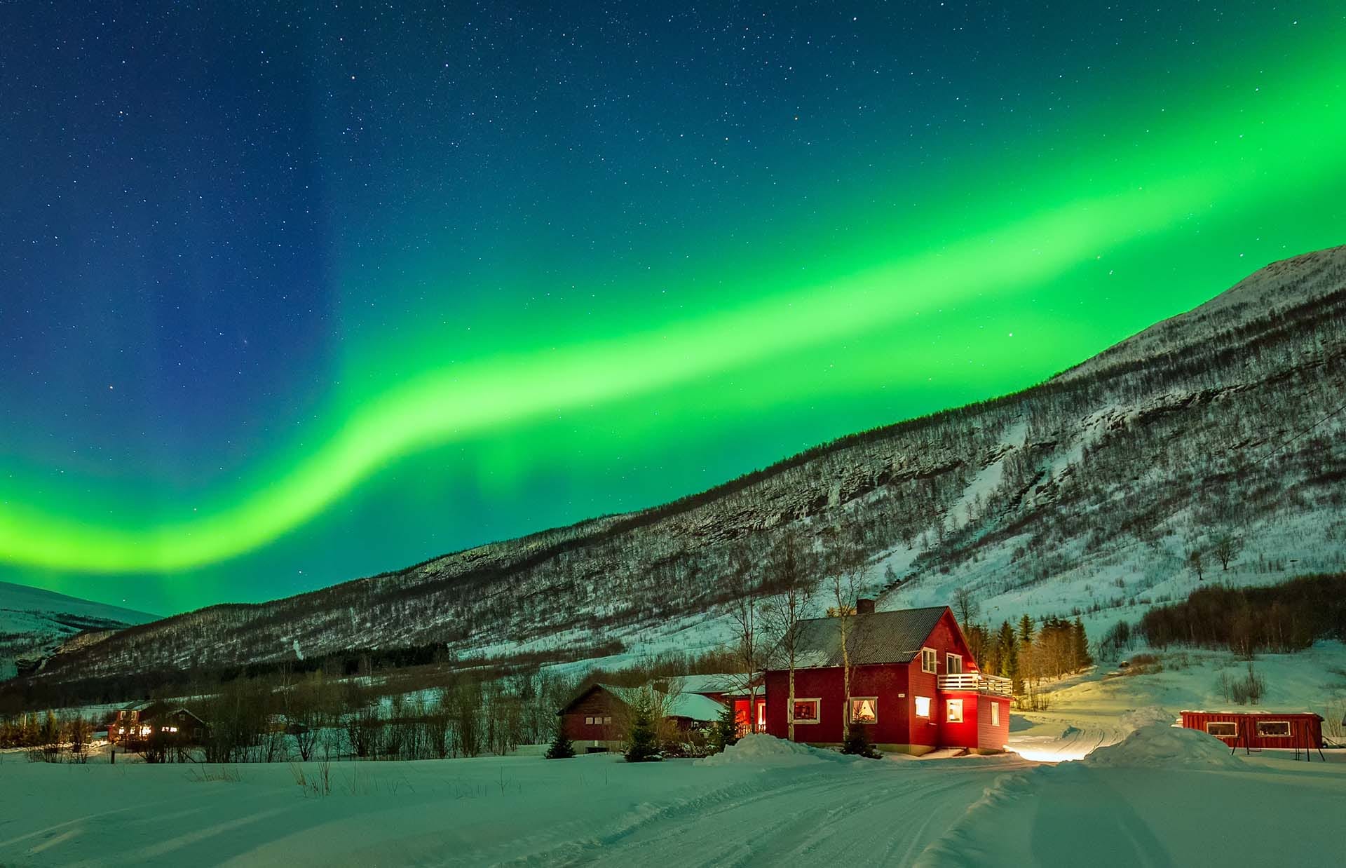 Northern Lights Chase in Norway