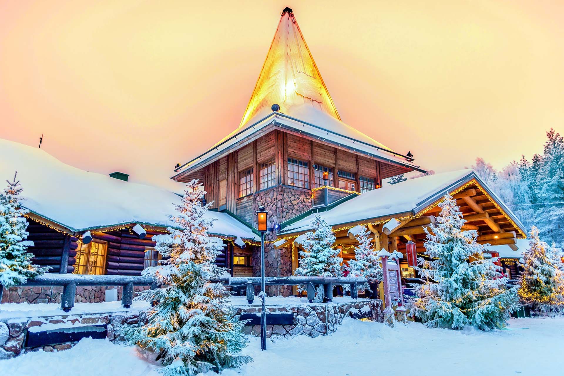 Santa Claus Village in Rovaniemi, Finland