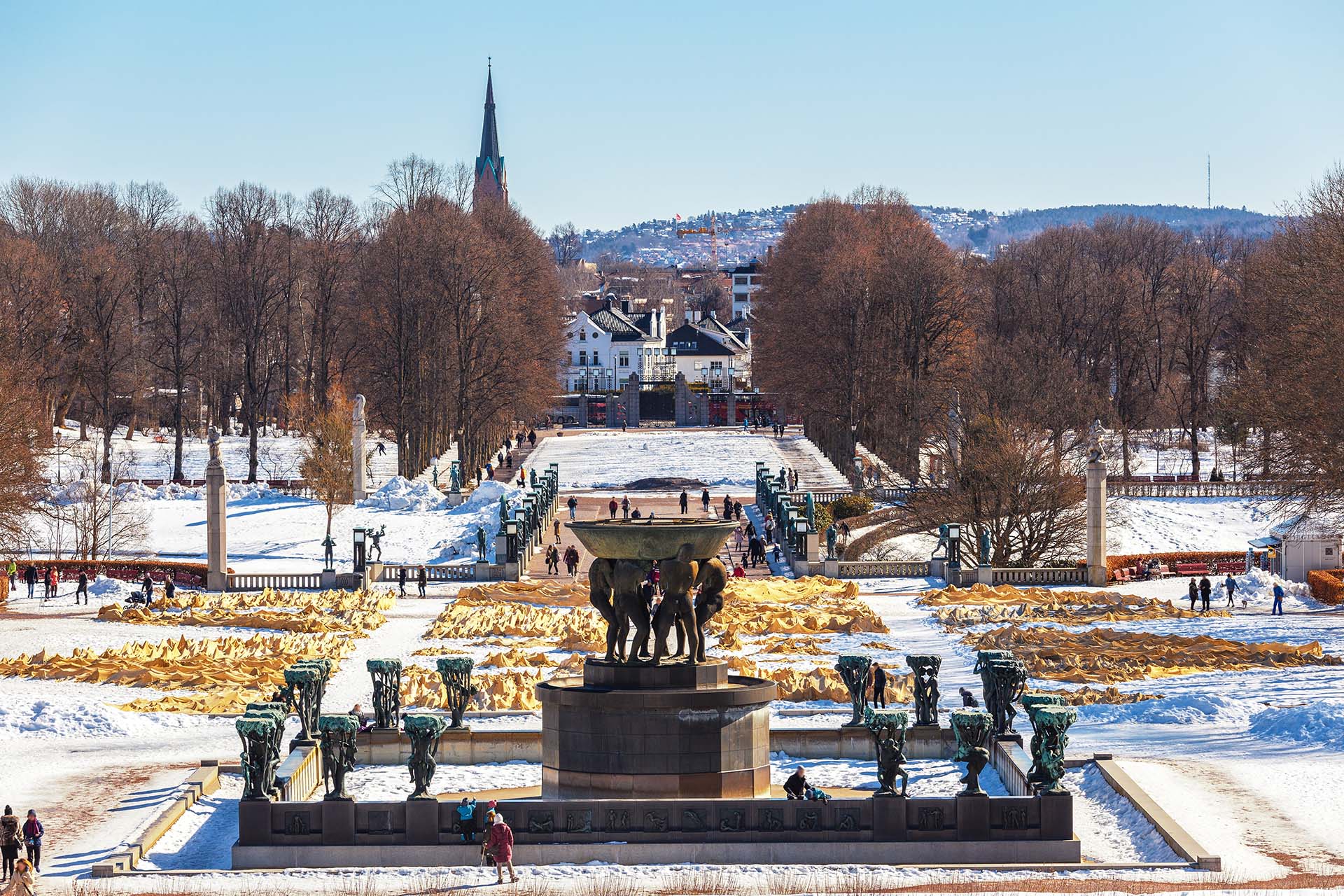 Vigeland Park in Oslo, Norway