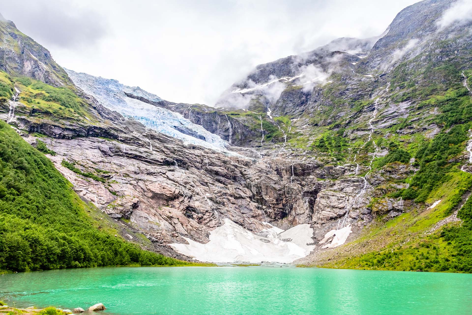 Bøyabreen Glacier in Norway